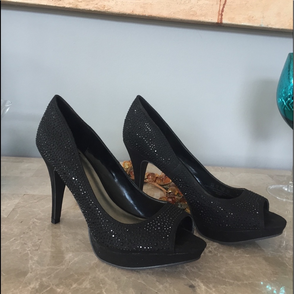 Black Fergalious Heels🔥